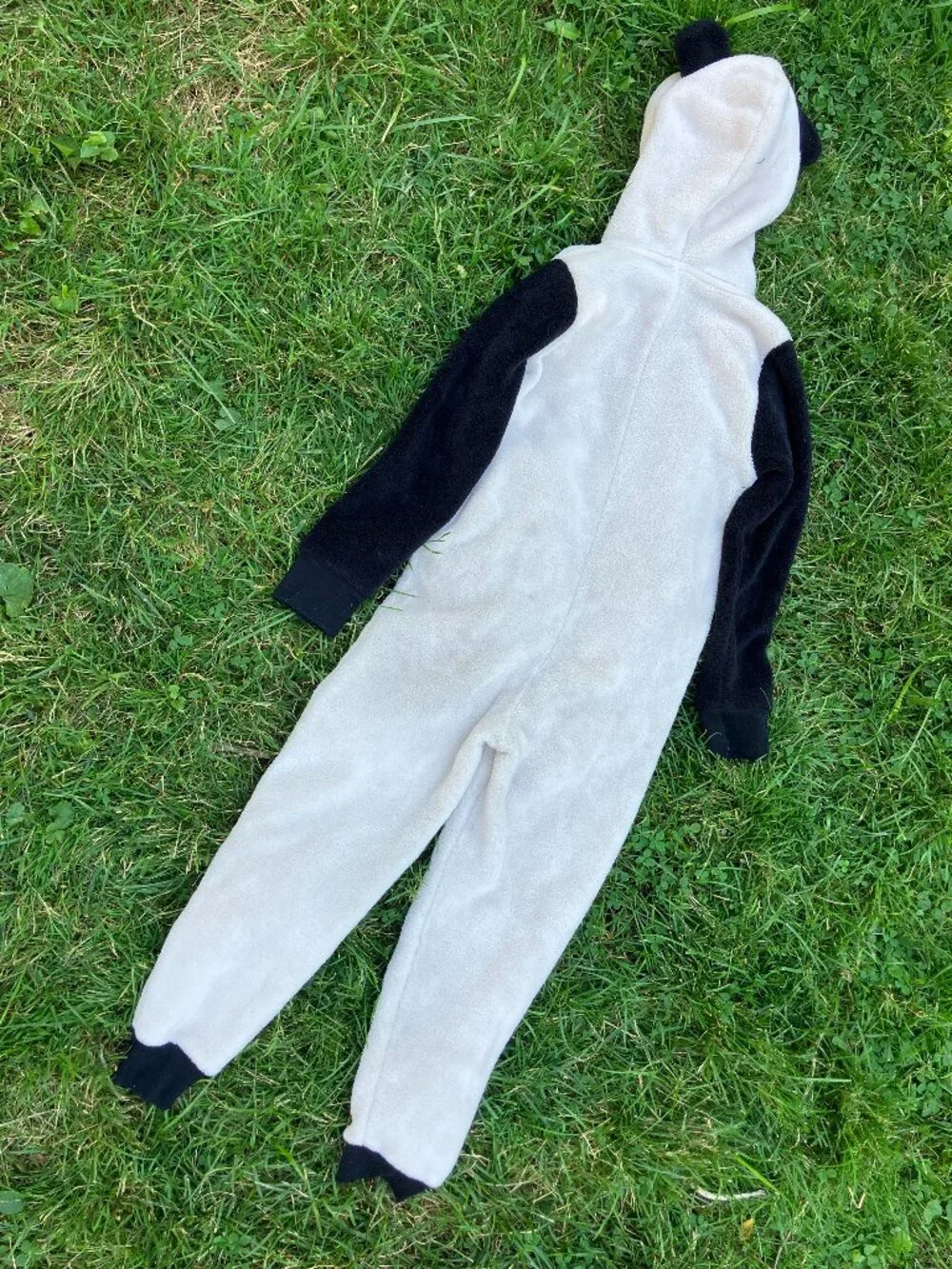 🐼 Tucker + Tate Panda Hooded Fleece Pajamas | Halloween Costume | XS 5/6